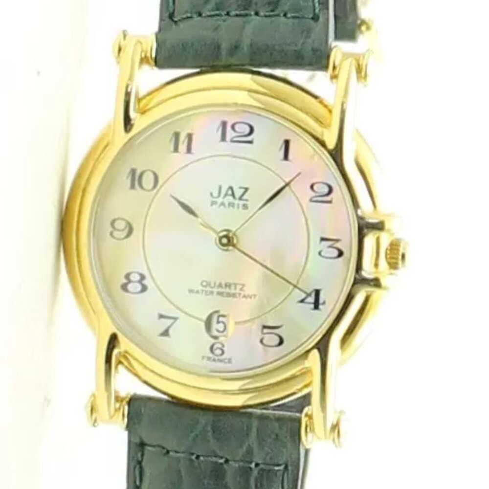 RARE VINTAGE JAZ PARIS 3385C Y8YZ93 Quartz Watch 1990's Assembled in France - Picture 7 of 11